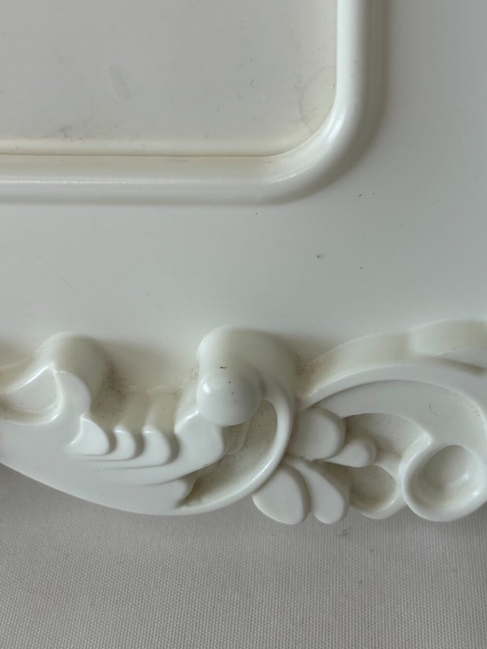 Ikea Kvill Helena Svenson Ornate White 5x7 Picture Frame Stand/Hang Style - Picture 3 of 6